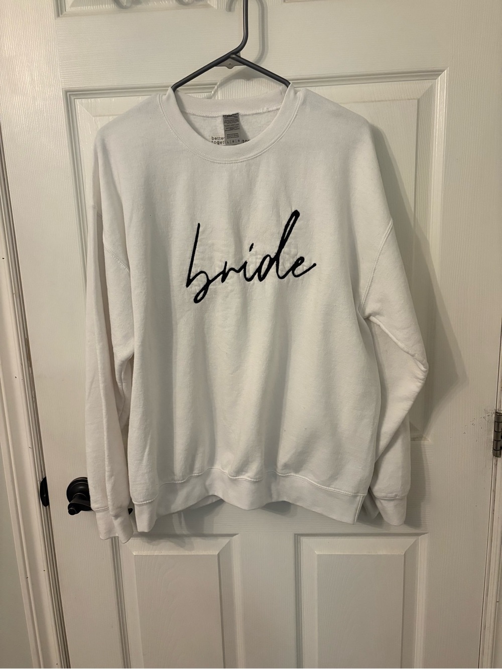 BRIDE - White Crewneck Sweater